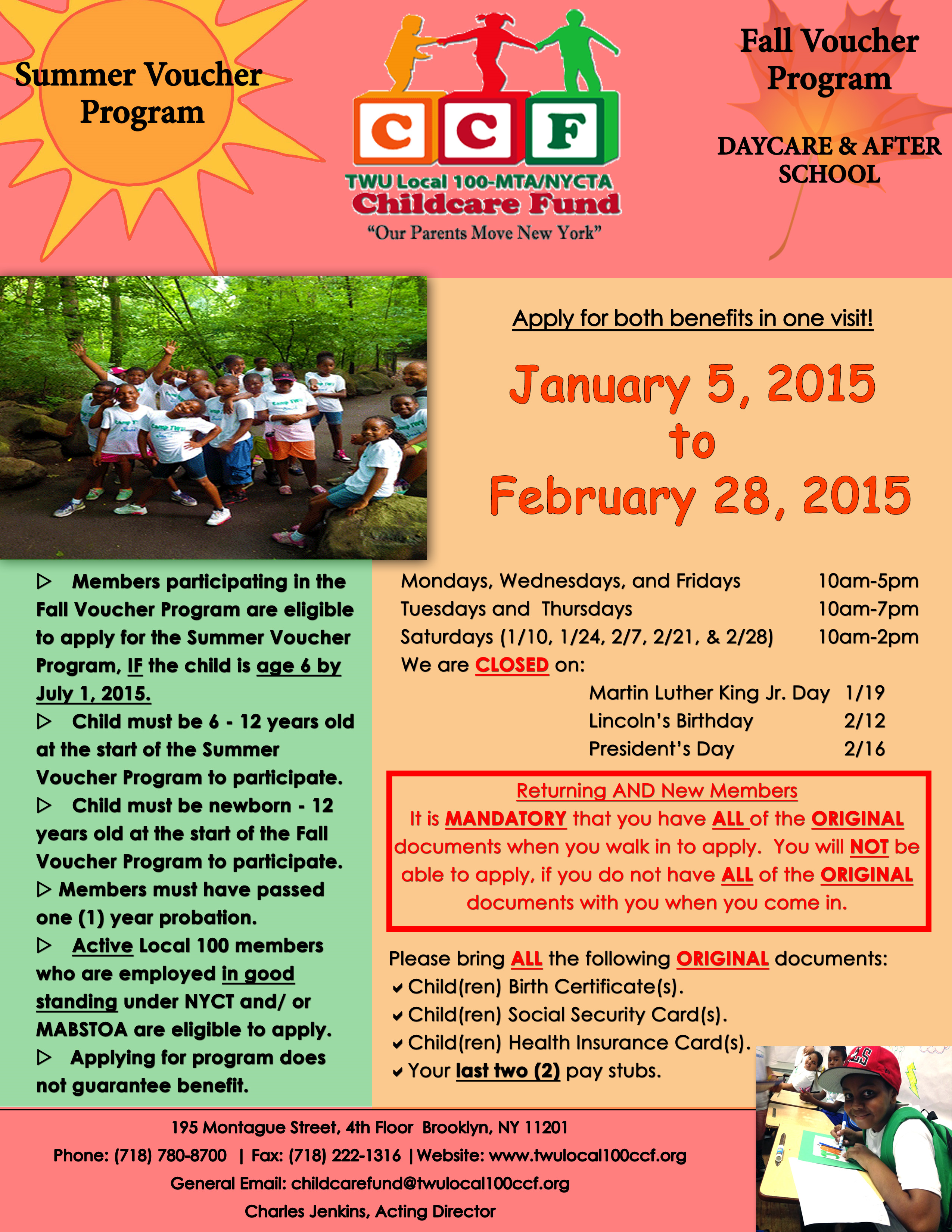 2015 Registration Flyer